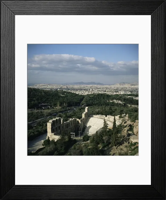 Framed Print : Odeon of Herodes Atticus 161AD Framed Print : Odeon of Herodes Atticus 161AD