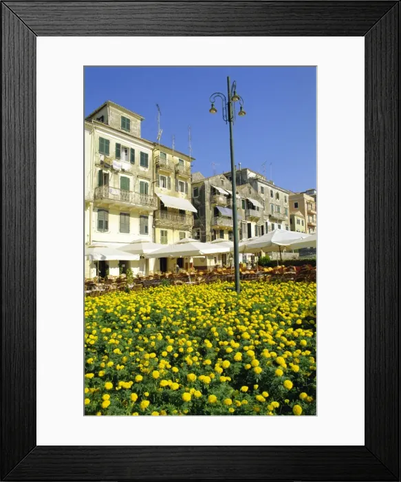 Framed Print : Corfu Town Framed Print : Corfu Town