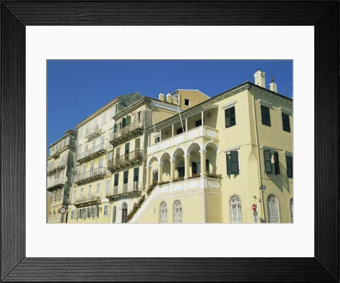 Framed Print : Housing in the old town Framed Print : Housing in the old town