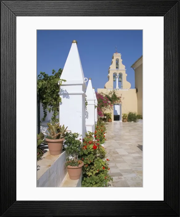 Framed Print : Monastery, Paleokastritsa Framed Print : Monastery, Paleokastritsa