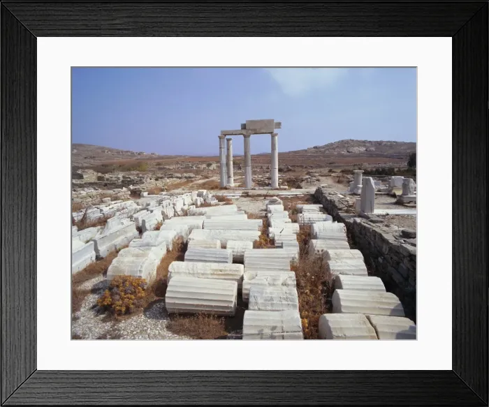 Framed Print : Archaeological site Framed Print : Archaeological site
