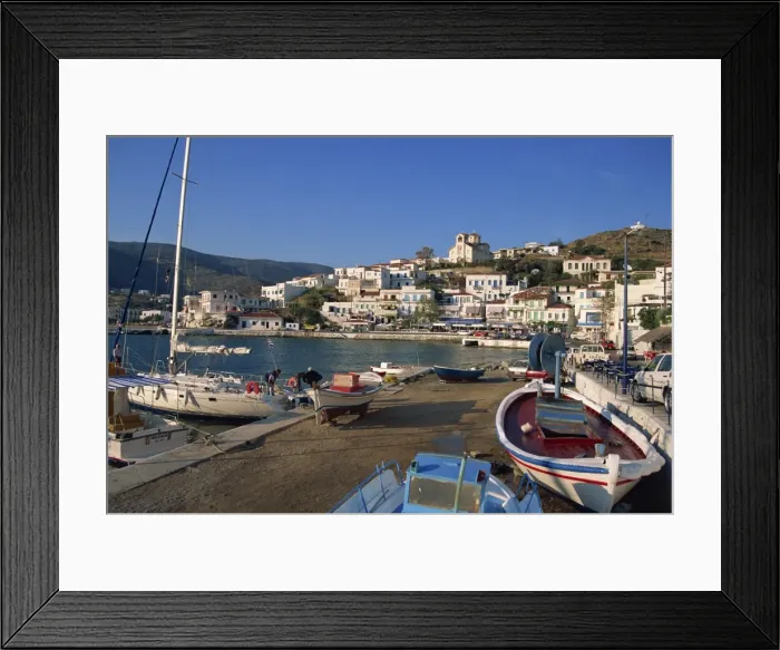 Framed Print : Batsi harbour Framed Print : Batsi harbour