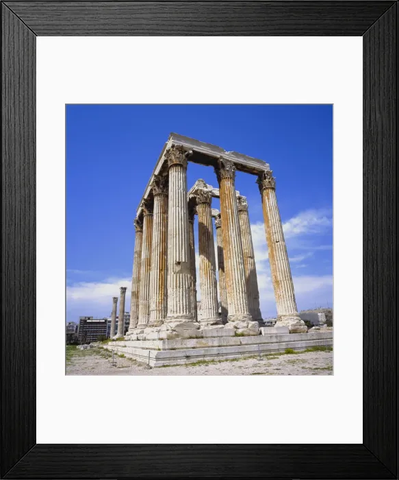 Framed Print : Temple of Olympian Zeus Framed Print : Temple of Olympian Zeus