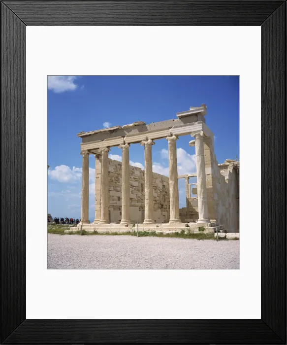 Framed Print : The Erechtheion on the Acropolis Framed Print : The Erechtheion on the Acropolis
