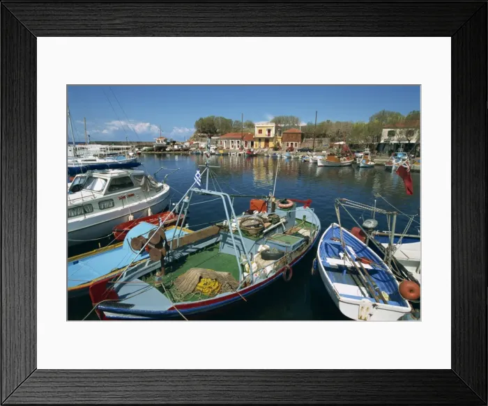 Framed Print : Skala Polichnitos Framed Print : Skala Polichnitos