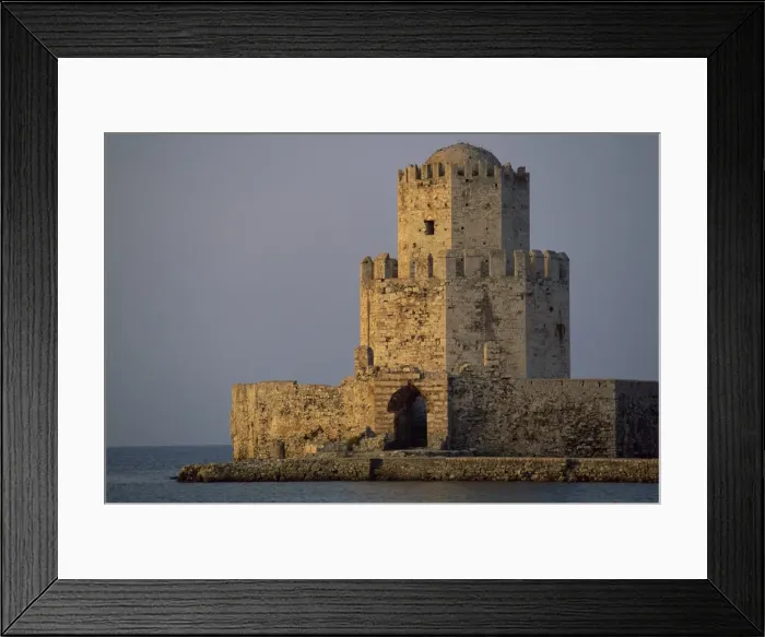 Framed Print : Venetian fortress at Methoni Framed Print : Venetian fortress at Methoni