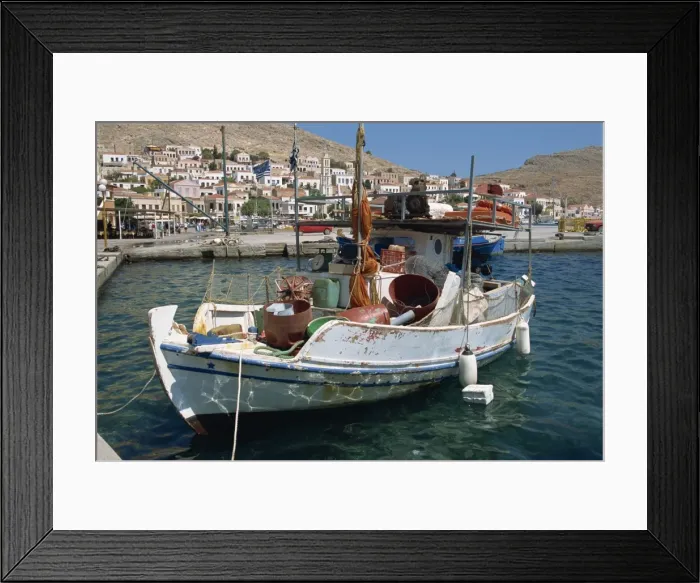 Framed Print : Emborio, Chalki (Halki) Framed Print : Emborio, Chalki (Halki)