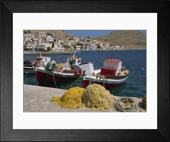 Framed Print : Emborio, Chalki Framed Print : Emborio, Chalki