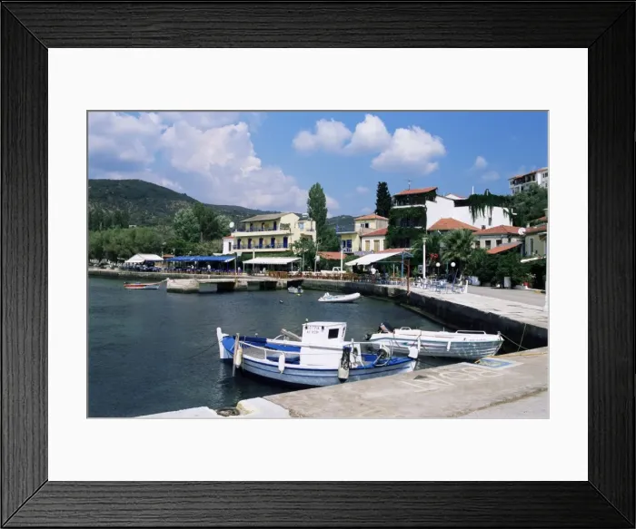 Framed Print : Platanias, Agia Kyriaki Framed Print : Platanias, Agia Kyriaki