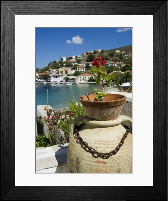 Framed Print : Assos, Kefalonia (Cephalonia) Framed Print : Assos, Kefalonia (Cephalonia)