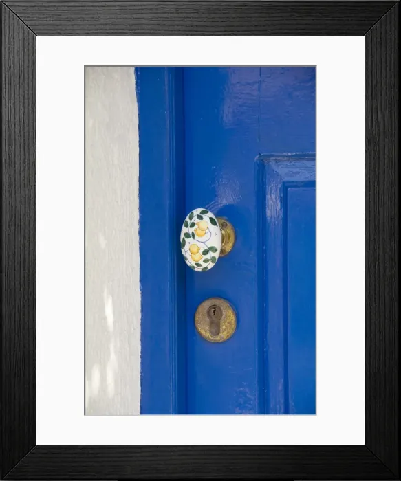 Framed Print : Doorway, Assos Framed Print : Doorway, Assos