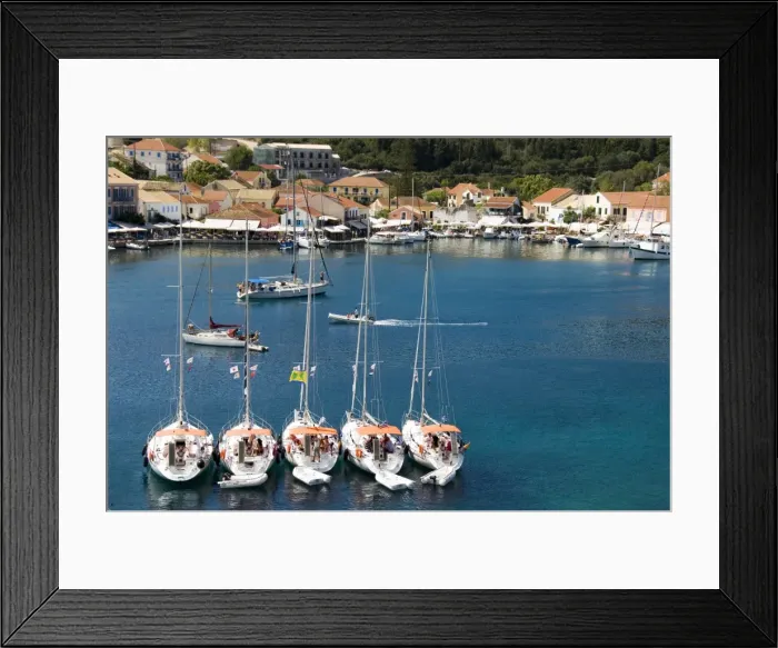 Framed Print : Fiskardo, Kefalonia (Cephalonia) Framed Print : Fiskardo, Kefalonia (Cephalonia)