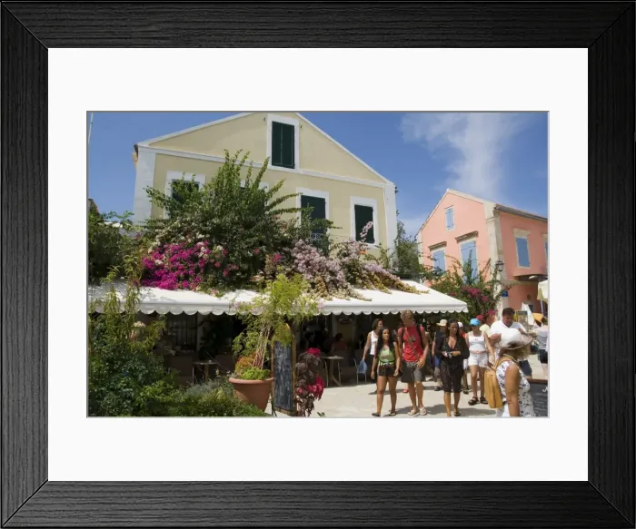Framed Print : Fiskardo, Kefalonia (Cephalonia) Framed Print : Fiskardo, Kefalonia (Cephalonia)