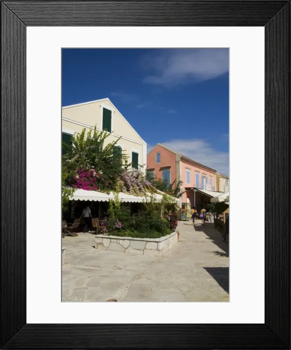 Framed Print : Fiskardo, Kefalonia (Cephalonia) Framed Print : Fiskardo, Kefalonia (Cephalonia)