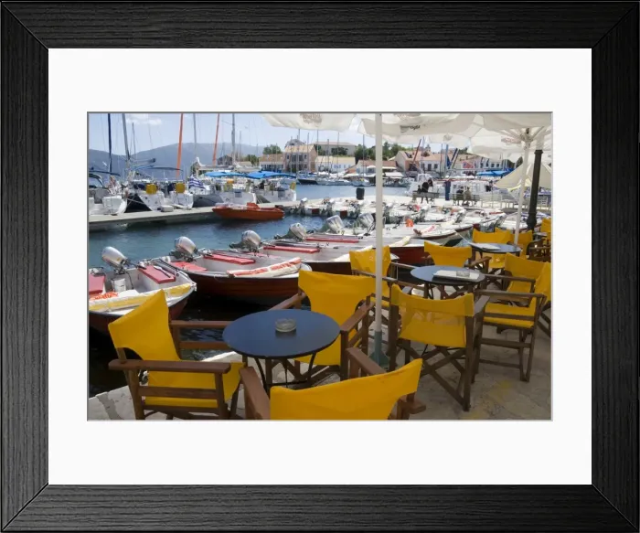 Framed Print : Fiskardo, Kefalonia (Cephalonia) Framed Print : Fiskardo, Kefalonia (Cephalonia)