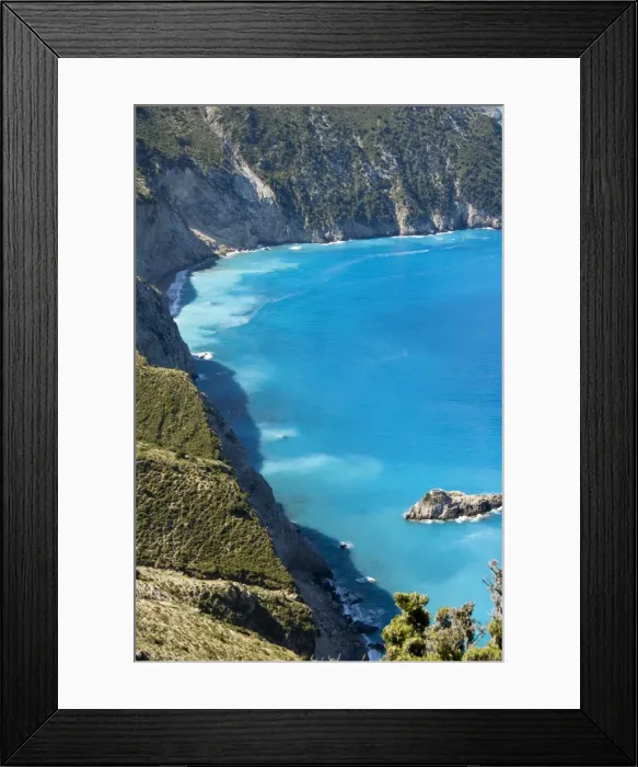 Framed Print : View of coast near Assos Framed Print : View of coast near Assos