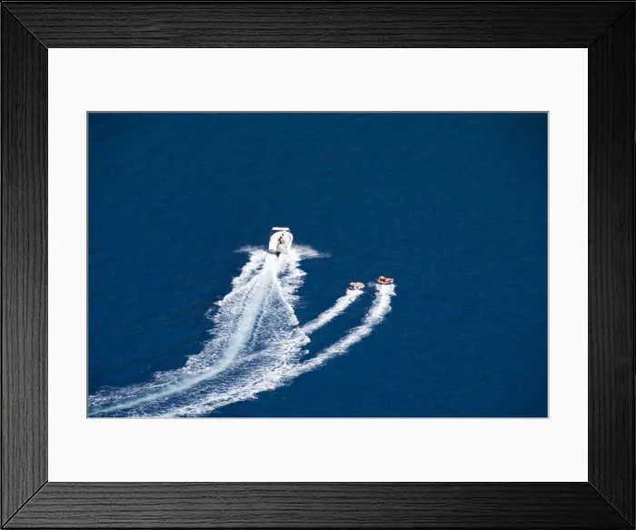 Framed Print : Speed boat Framed Print : Speed boat