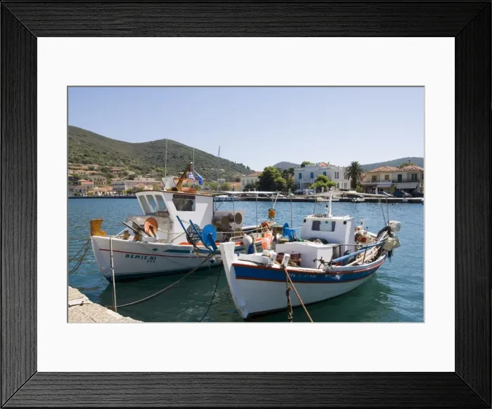 Framed Print : Vathy (Vathi) Framed Print : Vathy (Vathi)