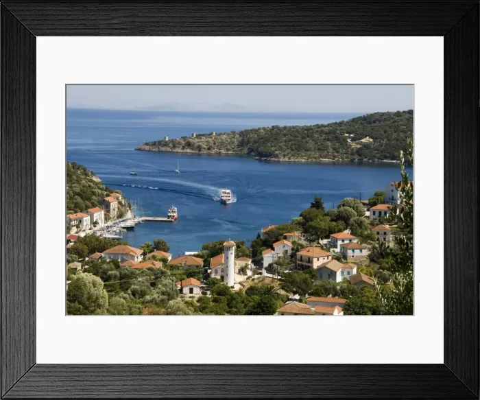 Framed Print : Kuoni, Ithaca Framed Print : Kuoni, Ithaca