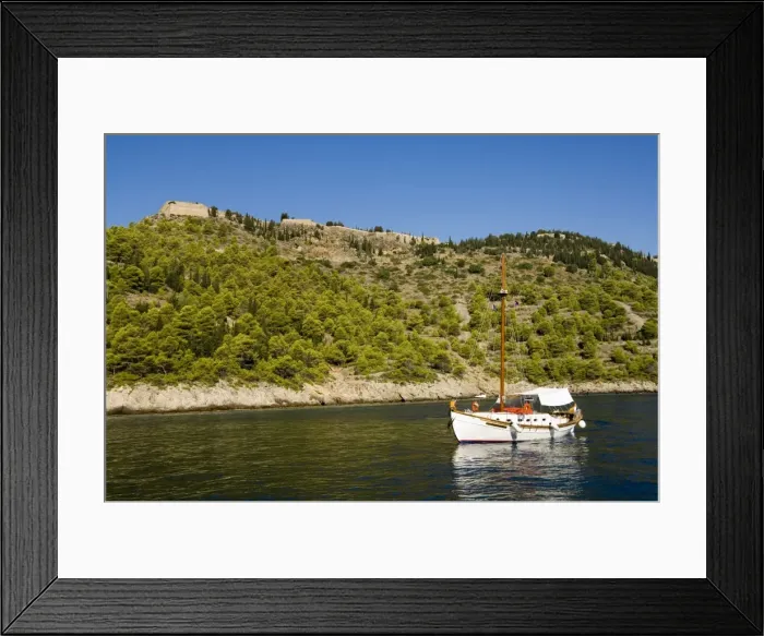 Framed Print : Assos Castle Framed Print : Assos Castle