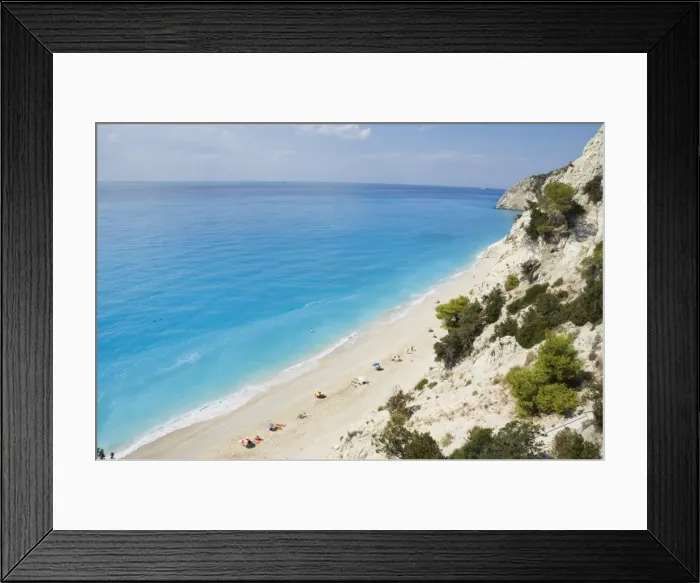 Framed Print : Egremnoi Beach Framed Print : Egremnoi Beach