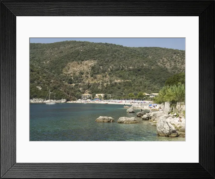 Framed Print : Poris, Lefkada (Lefkas) Framed Print : Poris, Lefkada (Lefkas)