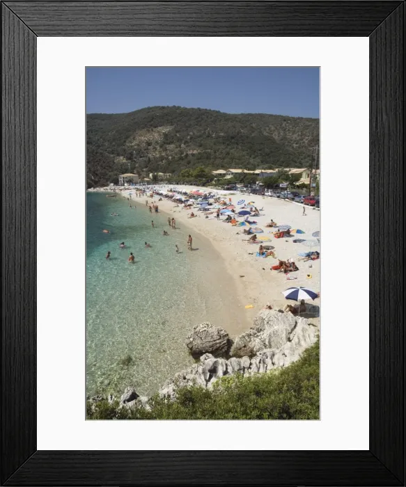 Framed Print : Poris, Lefkada (Lefkas) Framed Print : Poris, Lefkada (Lefkas)