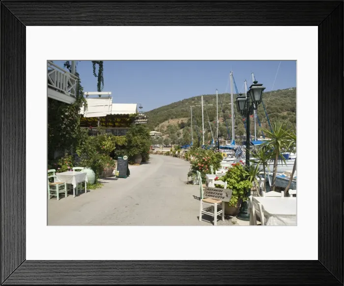 Framed Print : Sivota, Lefkada (Lefkas)