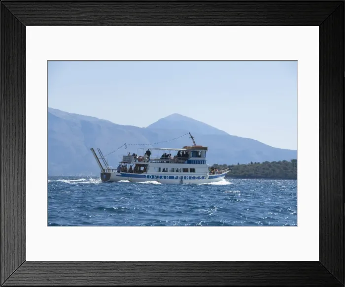 Framed Print : Tourist trip boat Framed Print : Tourist trip boat