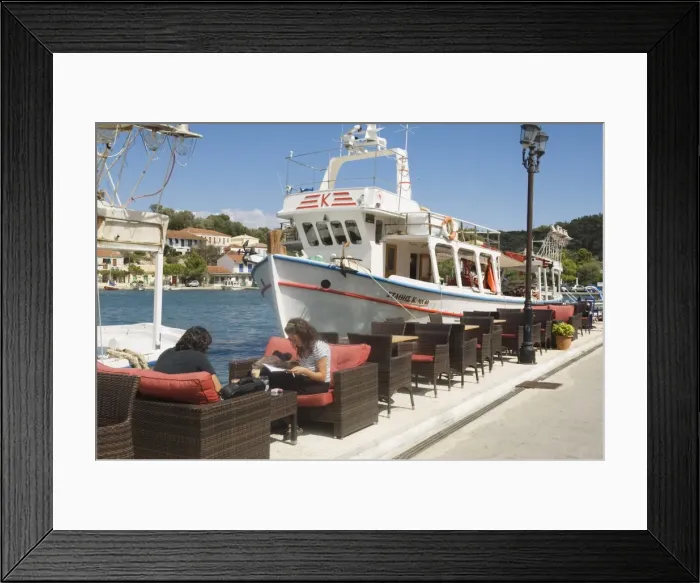 Framed Print : Vathy, Island of Meganisi Framed Print : Vathy, Island of Meganisi