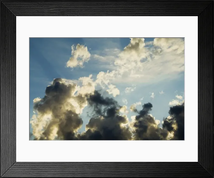 Framed Print : Clouds and sunset at Nidri Framed Print : Clouds and sunset at Nidri