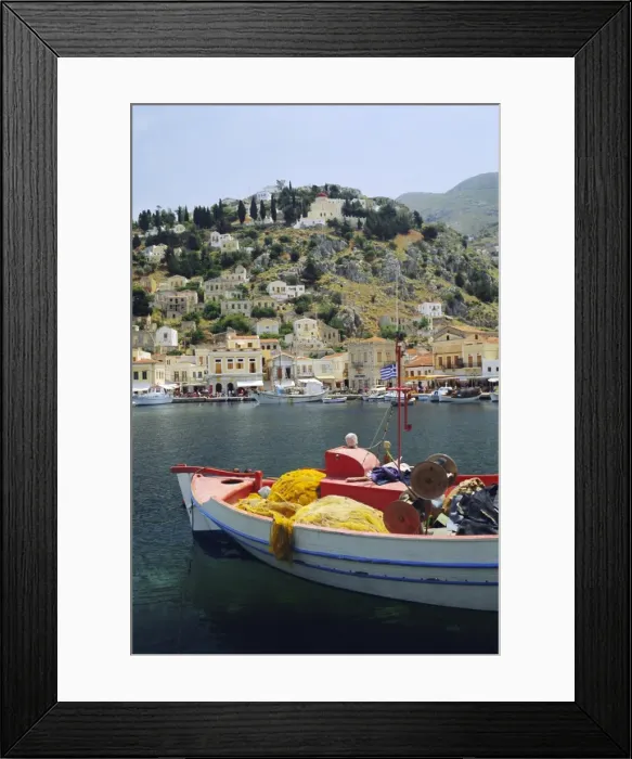 Framed Print : Yialos, Symi Framed Print : Yialos, Symi