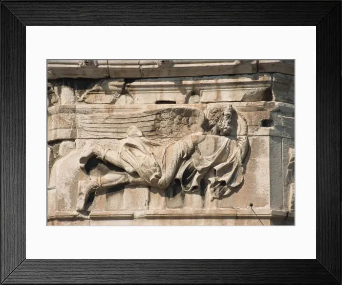 Framed Print : Detail, Tower of the Winds Framed Print : Detail, Tower of the Winds