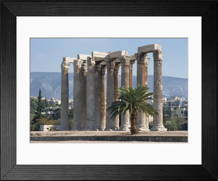 Framed Print : Olympieion Temple of Zeus Framed Print : Olympieion Temple of Zeus