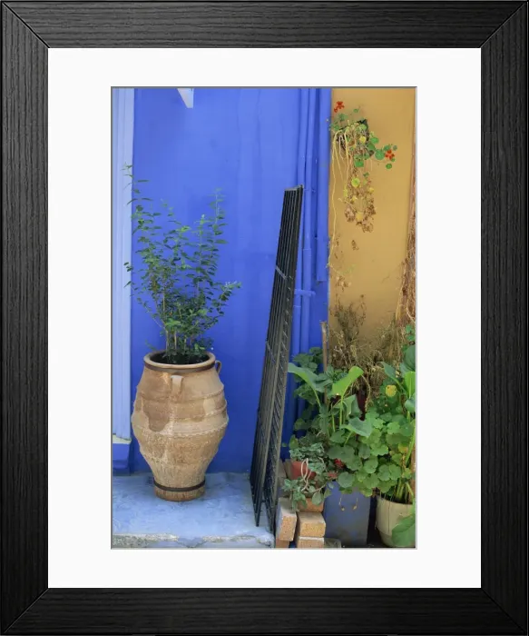 Framed Print : Doorway, Chania Framed Print : Doorway, Chania