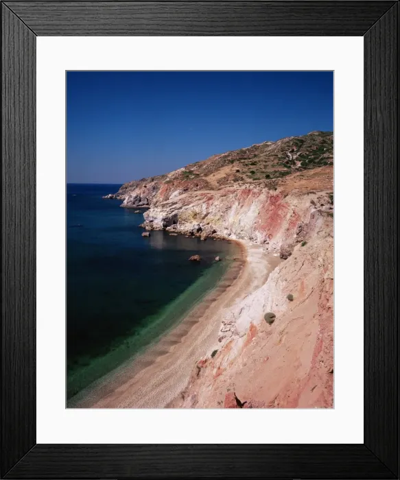 Framed Print : Volcanic beach on southern coast Framed Print : Volcanic beach on southern coast