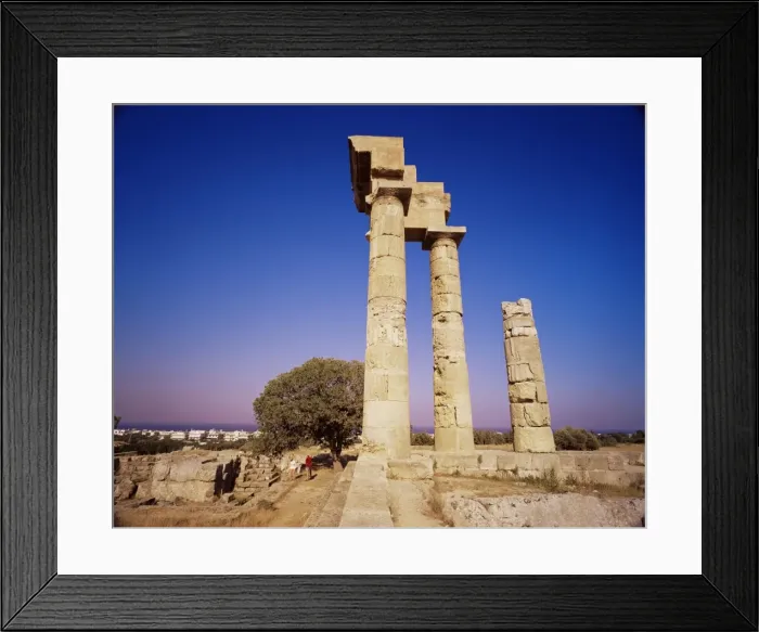 Framed Print : Acropolis of Rhodes Framed Print : Acropolis of Rhodes