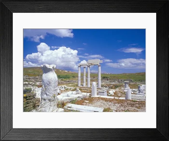 Framed Print : Estabishment of the Poseidoniasts Framed Print : Estabishment of the Poseidoniasts