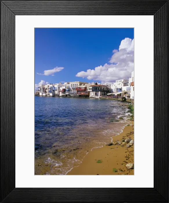 Framed Print : Little Venice quarter and harbour Framed Print : Little Venice quarter and harbour