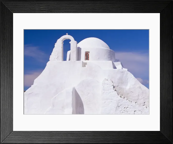 Framed Print : Christian church of Panagia Paraportiani Framed Print : Christian church of Panagia Paraportiani