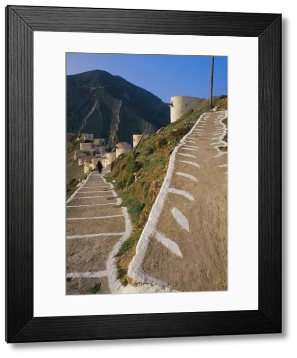 Framed Print : Roads leading to old windmills Framed Print : Roads leading to old windmills