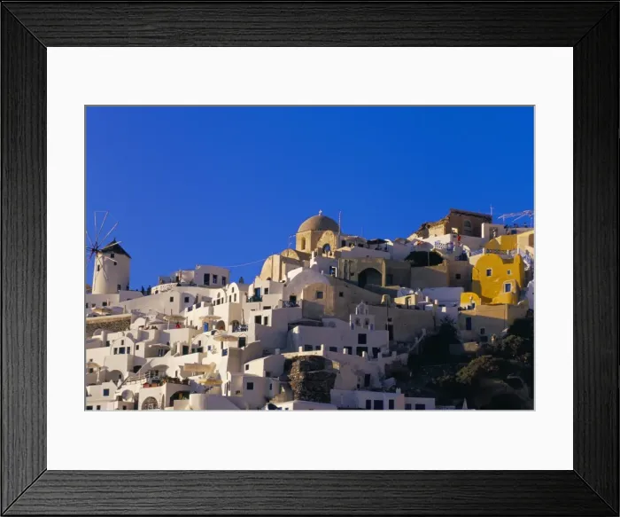 Framed Print : Village of Oia Framed Print : Village of Oia