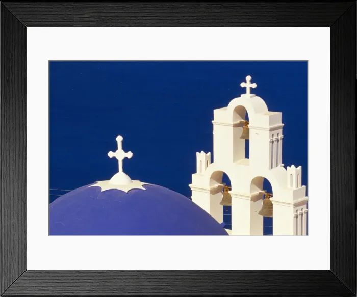 Framed Print : Dome and bell tower of St Framed Print : Dome and bell tower of St