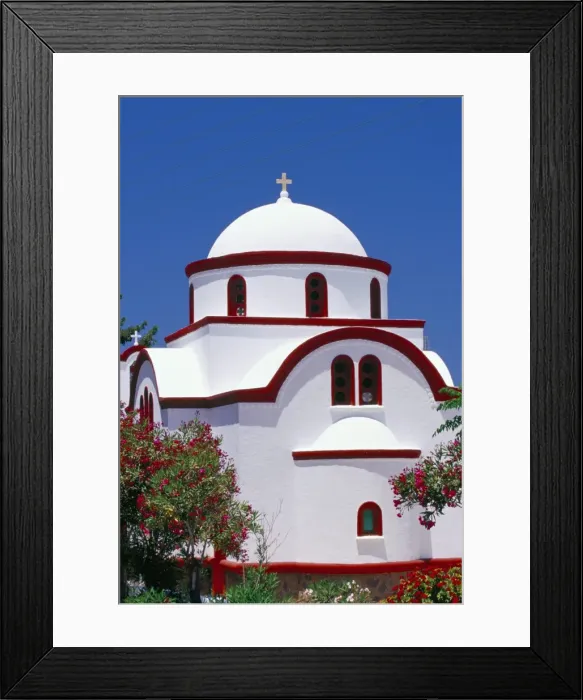 Framed Print : Christian church of Agios Nikita Framed Print : Christian church of Agios Nikita