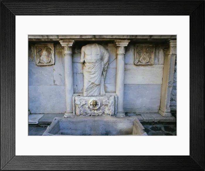 Framed Print : Bembo fountain Framed Print : Bembo fountain