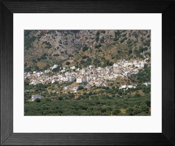 Framed Print : Village of Kritsa Framed Print : Village of Kritsa