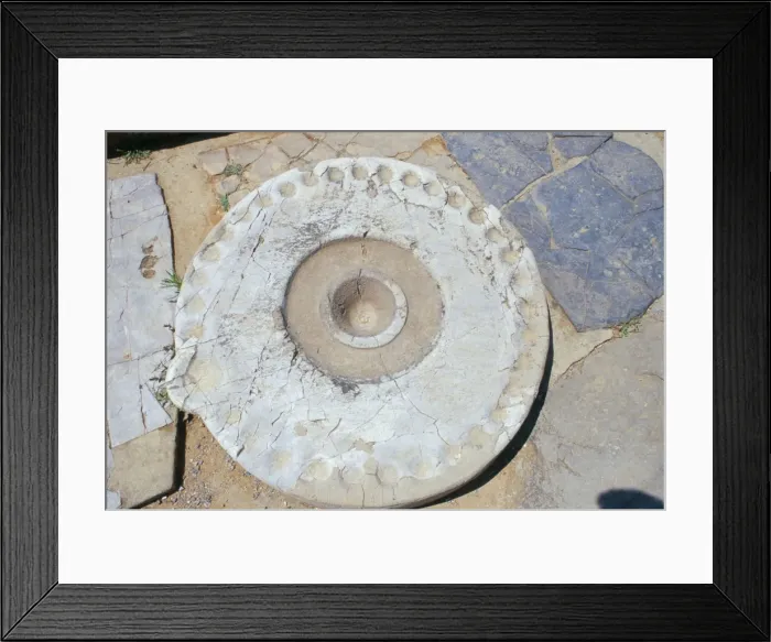 Framed Print : Kernos stone Framed Print : Kernos stone