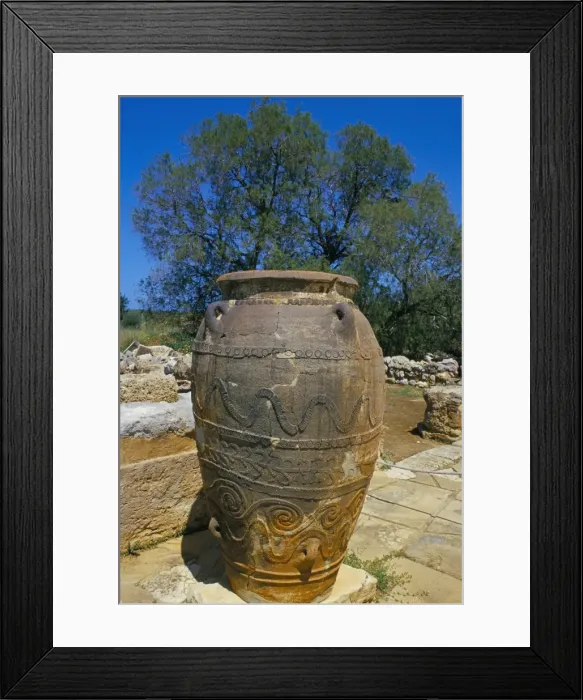 Framed Print : Minoan jar Framed Print : Minoan jar