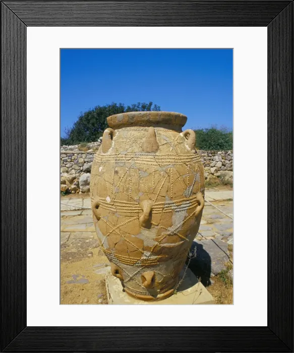 Framed Print : Minoan jar Framed Print : Minoan jar
