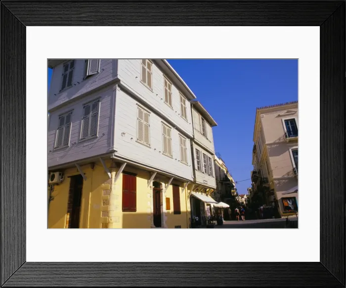 Framed Print : Old houses Framed Print : Old houses